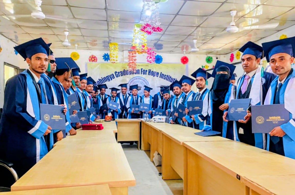 Rohingya Graduation Photo
